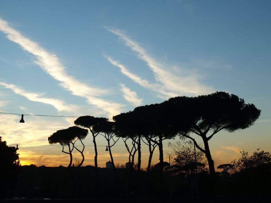 Sunset from Giardini Degli Aranci rome